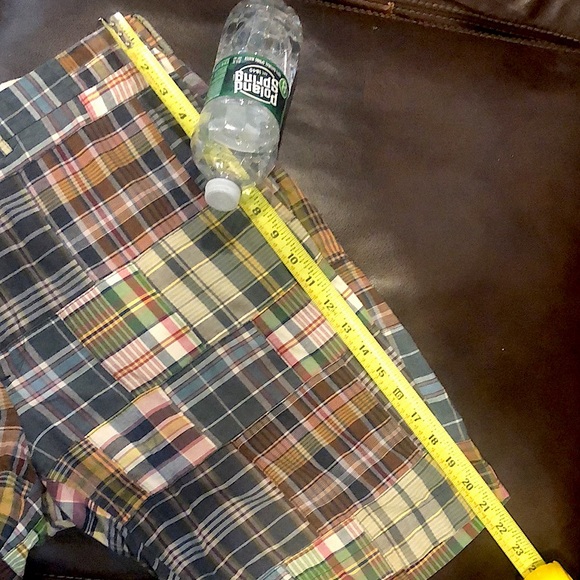 Polo by Ralph Lauren Mens Madras Flat Front Madras Shorts Size 36 - Picture 4 of 12